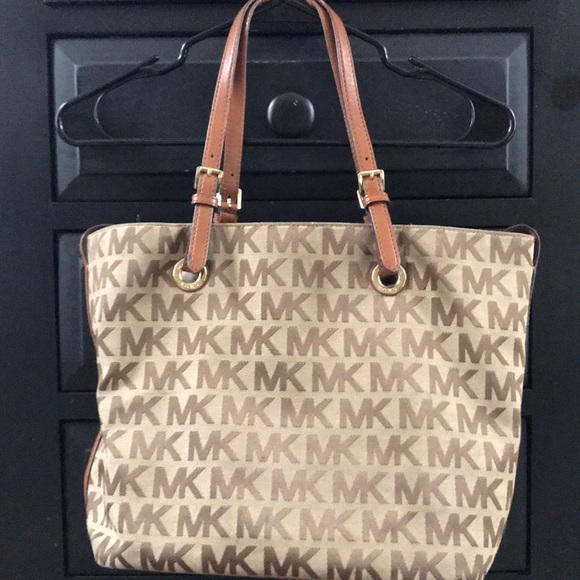 AUTHENTIC BROWN MK PURSE - Picture 1 of 6